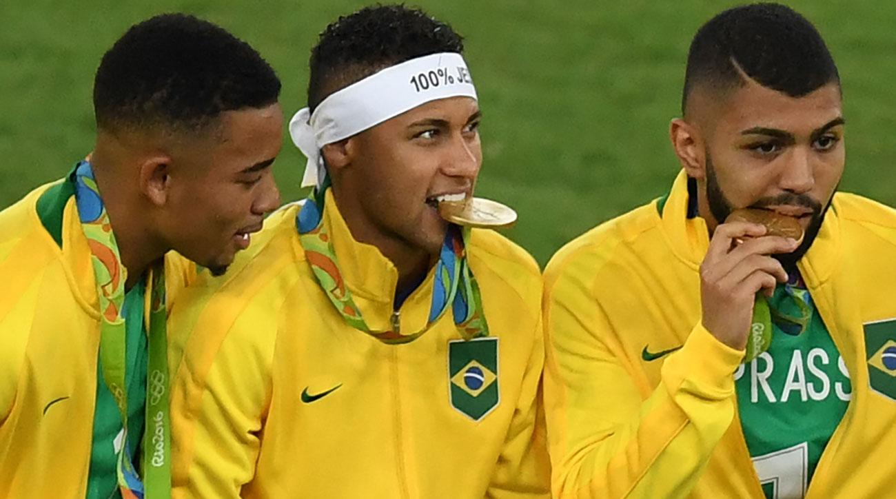 Brazil Summer Olympics Neymar