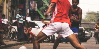 Urban Lens: Playing with Freedom in Yangon, Myanmar street football Myanmar