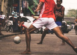 Urban Lens: Playing with Freedom in Yangon, Myanmar street football Myanmar
