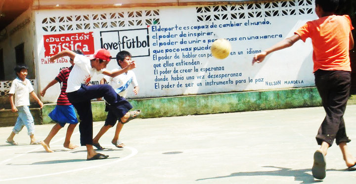 Children playing