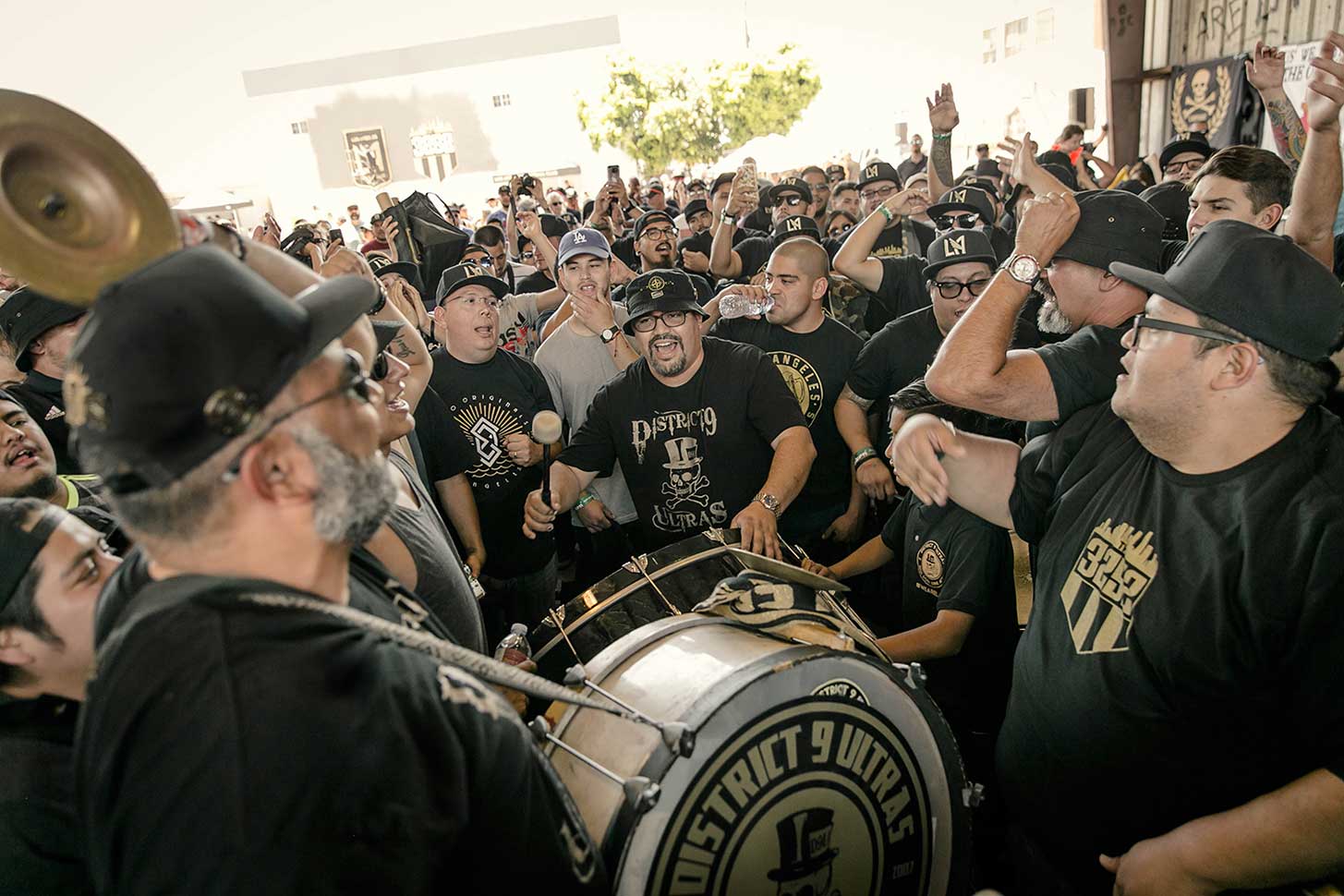 LAFC Black & Gold Rally 3252