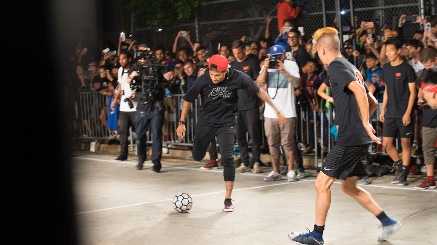 Neymar nike clearance event