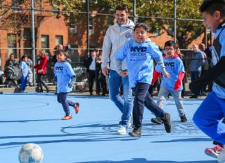 New York City Soccer Initiative Kicks Off With 10 New Pitches Opened in Underserved Neighborhoods New York City Soccer Initiative