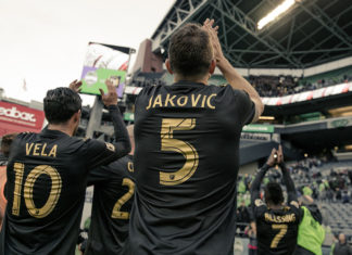 Heard on the Street: At the Inaugural LAFC Match in Seattle lafc