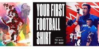 your first football shirt