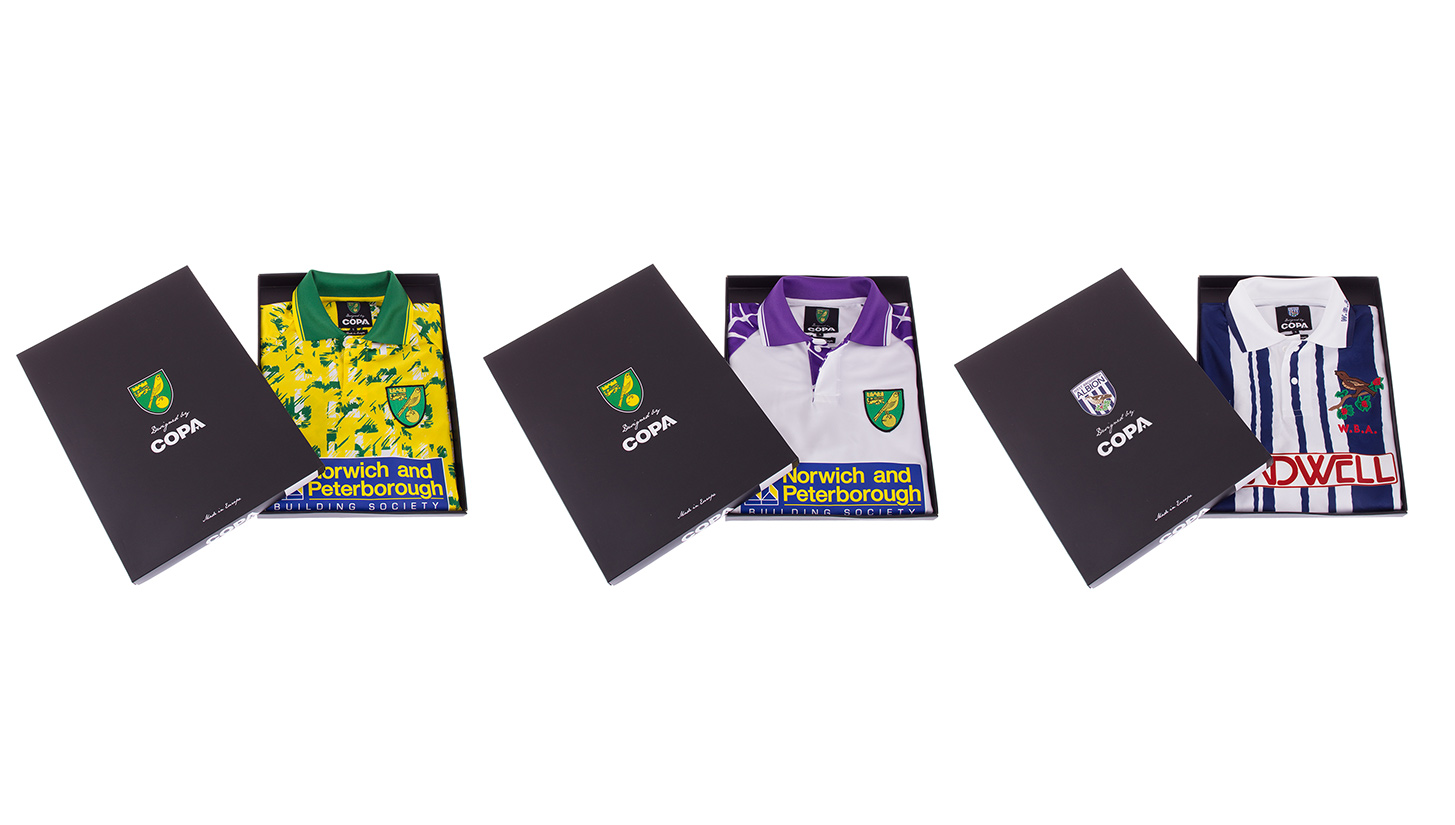 COPA Unveils a Delightful Trio of Throwback UK Club Kits
