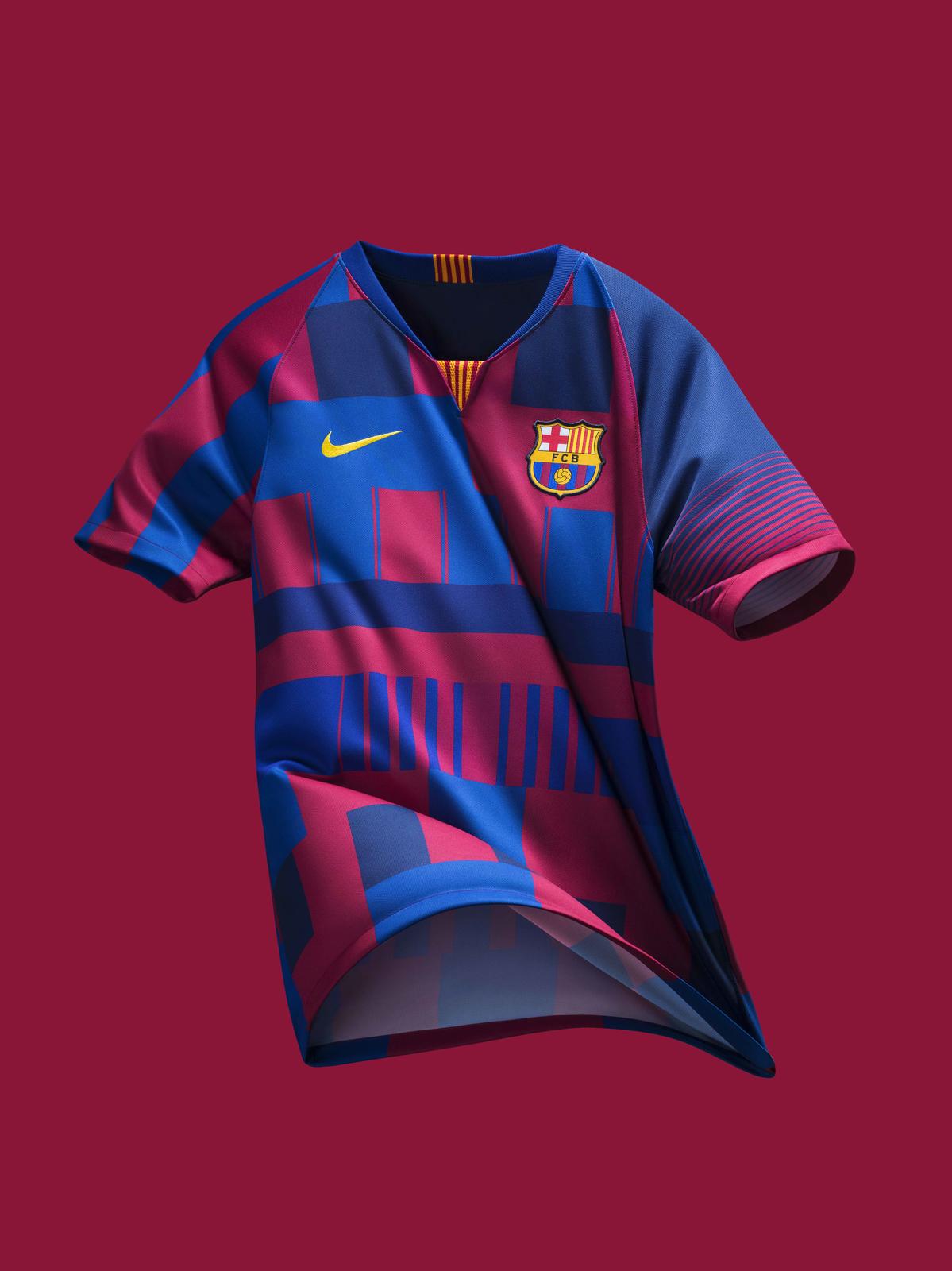 Barcelona Nike mashup kit