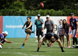Which Footballers Would Combine to Create the Ultimate NFL Franken-Kicker? carli lloyd nfl