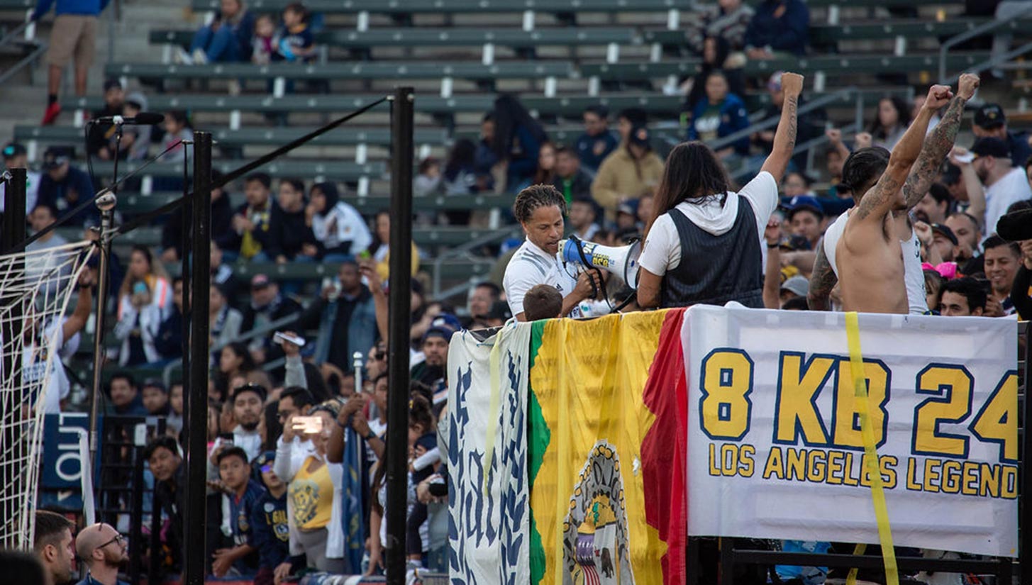 LA Galaxy to Create Safe-Standing Supporters' Section at Dignity