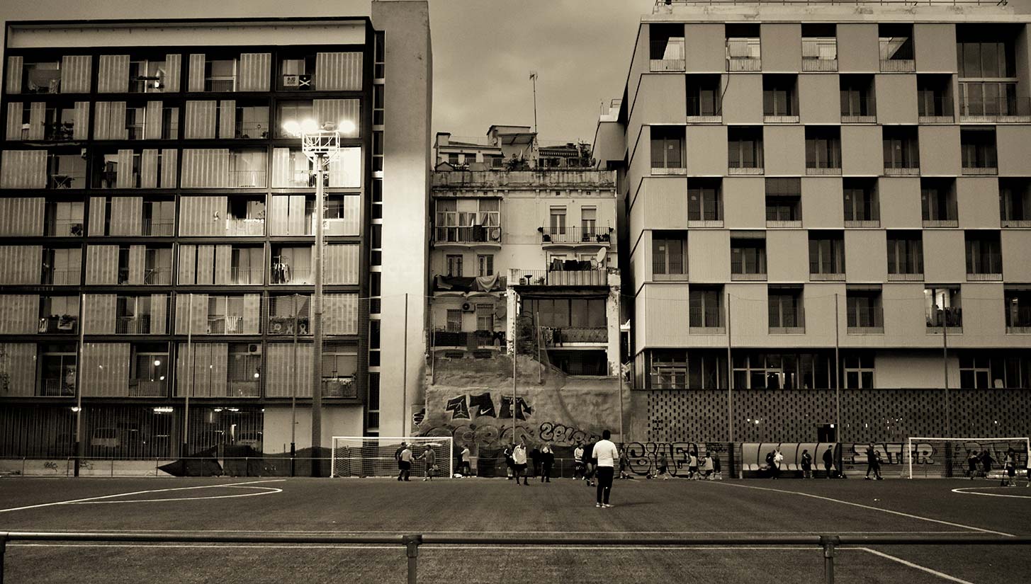 street football barcelona