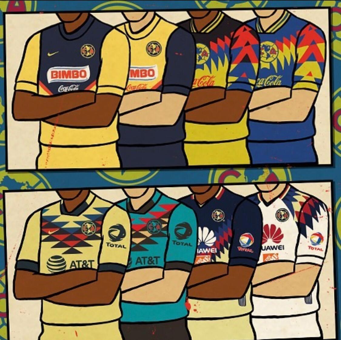 peter otoole club america kits