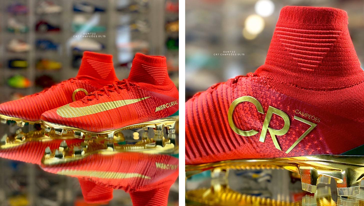 nike mercurial cr7 gold price