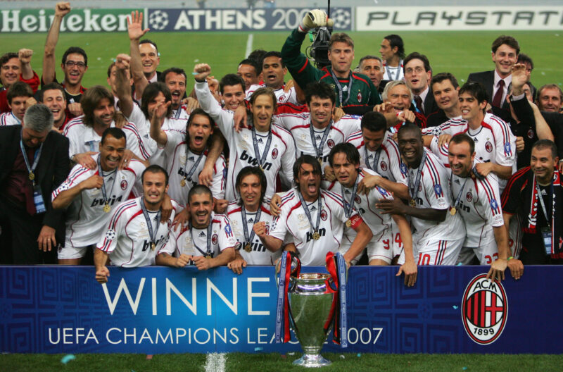 ac milan uefa champions league 2007