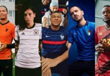 best euro 2020 kits