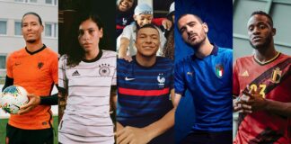 best euro 2020 kits
