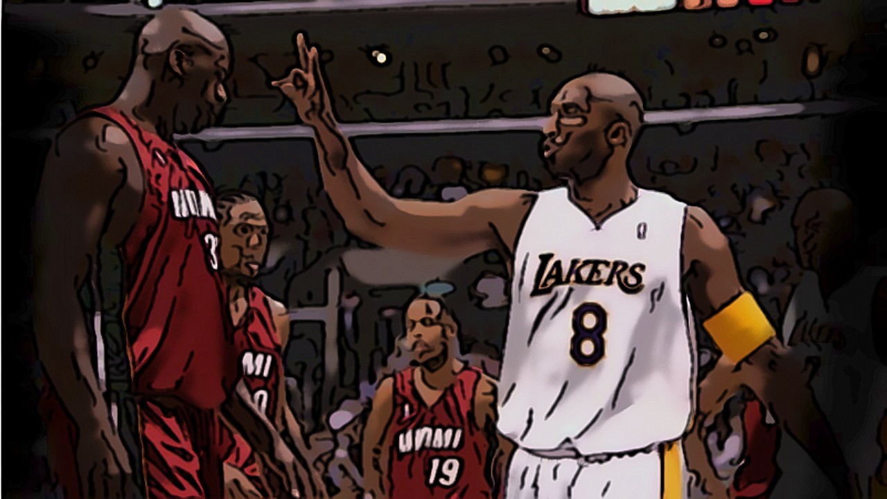 kobe vs shaq