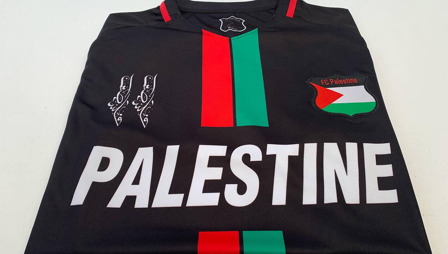 Palestine Home Mens Football Jersey (Short Sleeve)