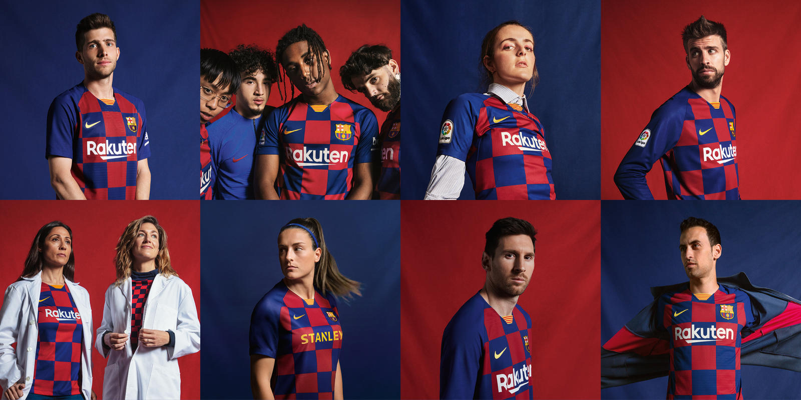 fc barcelona checkerboard kit