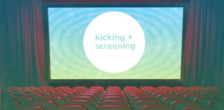 kicking + screening room