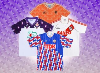 The Art of Going Retro retro football kits