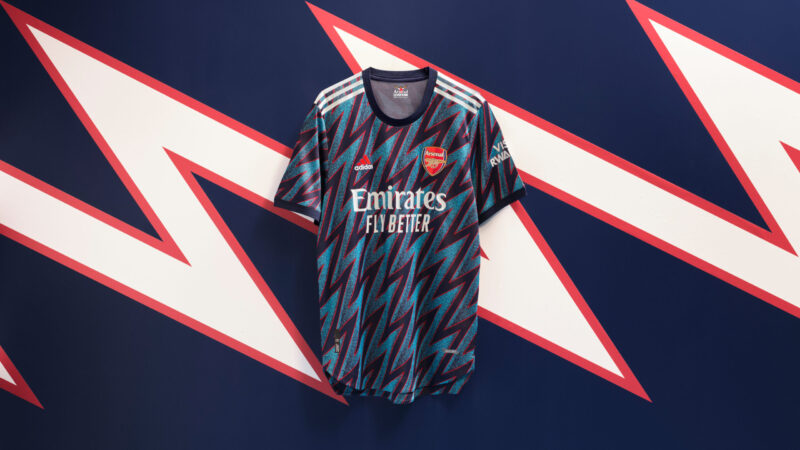 arsenal third kit 2021