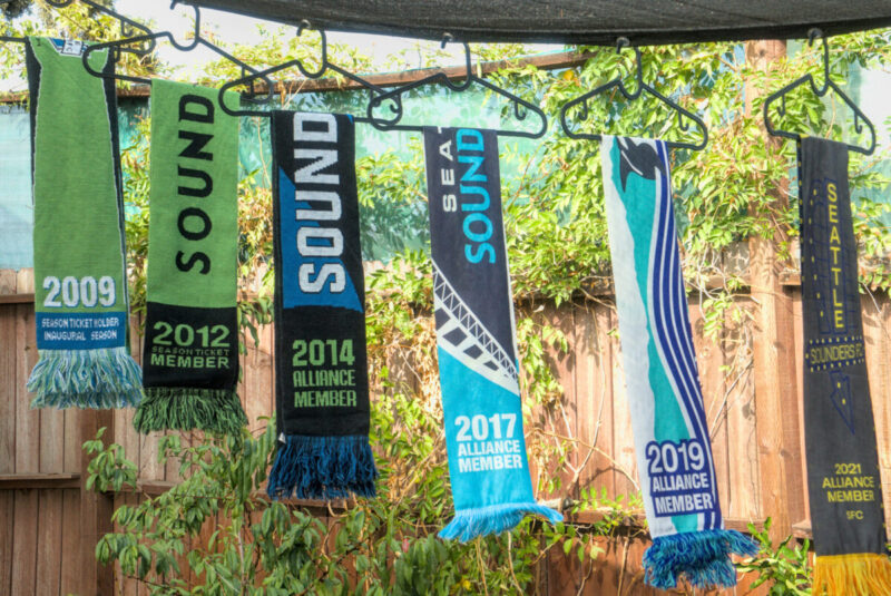 seattle sounders scarves