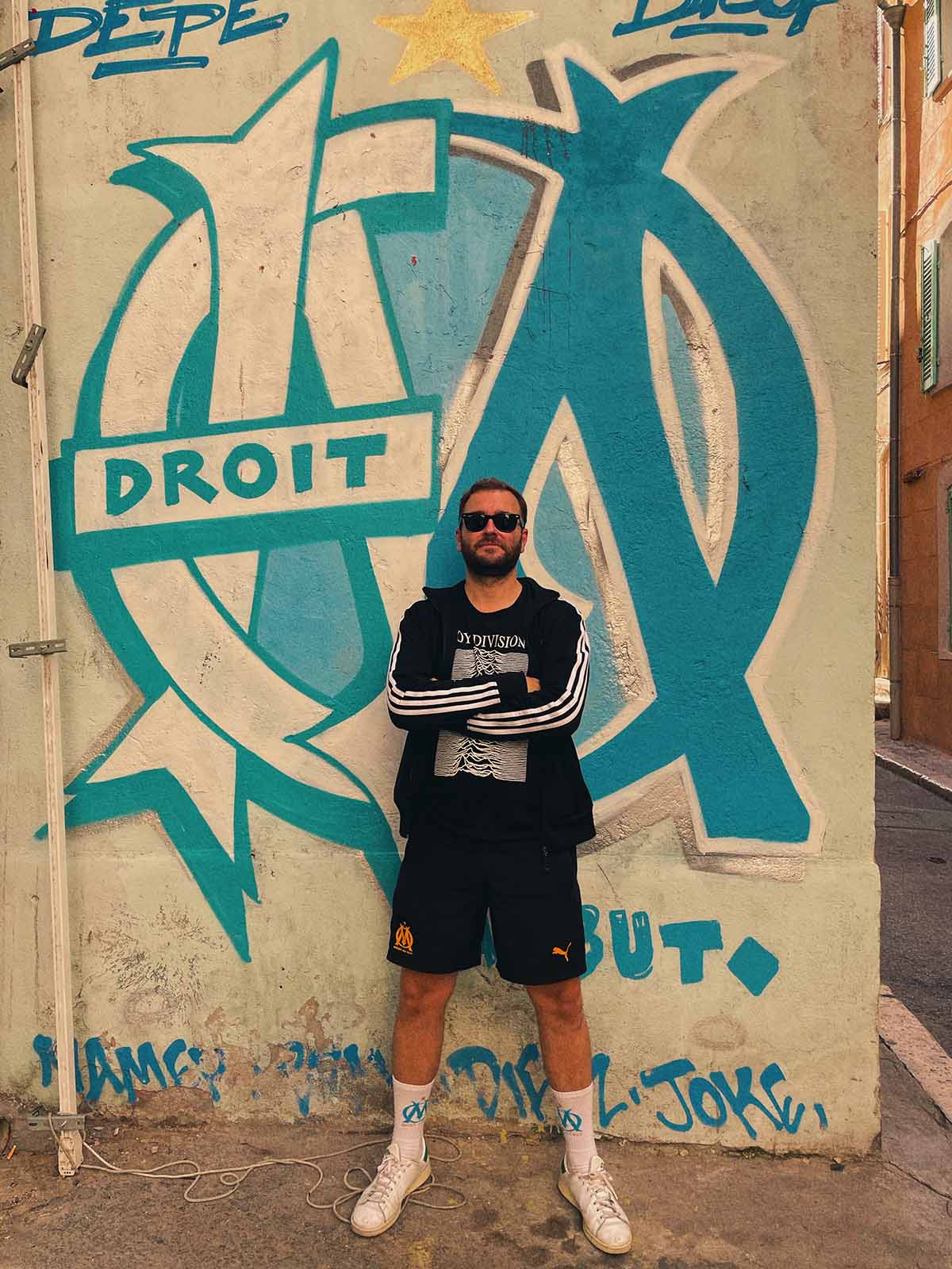 PORTE CLE OM LOGO OLYMPIQUE MARSEILLE UND7PTOML : CONCEPT STORE STREET ART  UNDARTGROUND MARSEILLE GRAFFITI