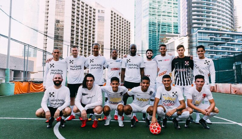 Off-White Partners With Nike on Soccer Kits for Melting Passes in Paris