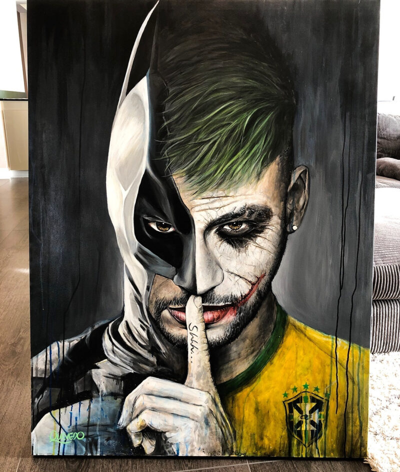 neymar joker batman