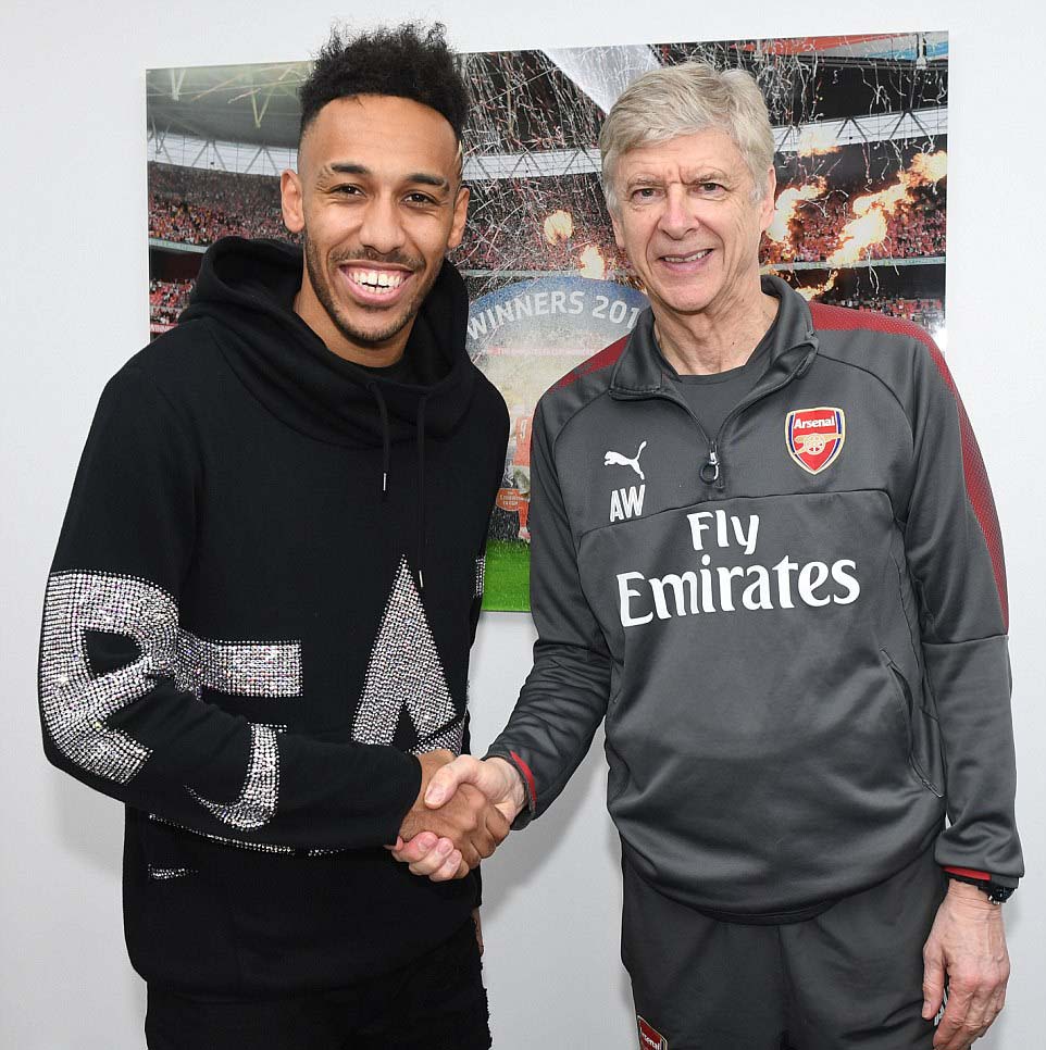 aubameyang arsenal