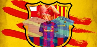 barcelona third kits