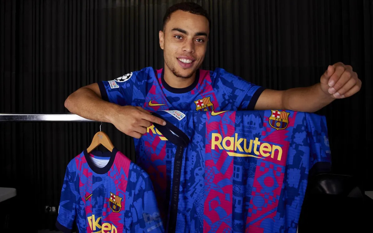 Barcelona jersey 2021 22 third kit