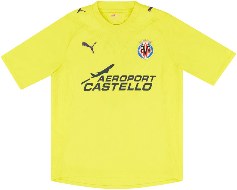 villarreal 2009-10 home kit