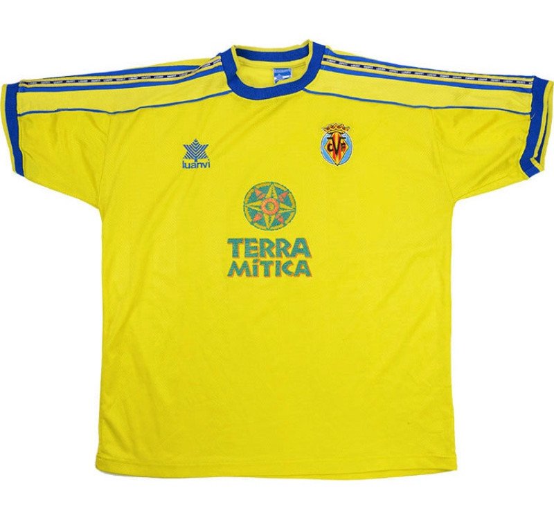 villarreal 1998-99 home kit