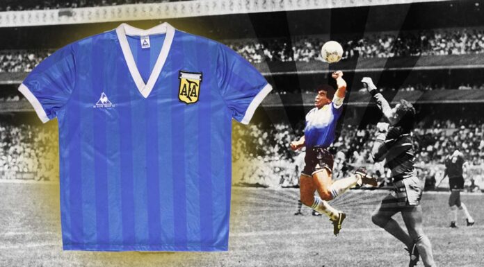 diego maradona hand of god kit