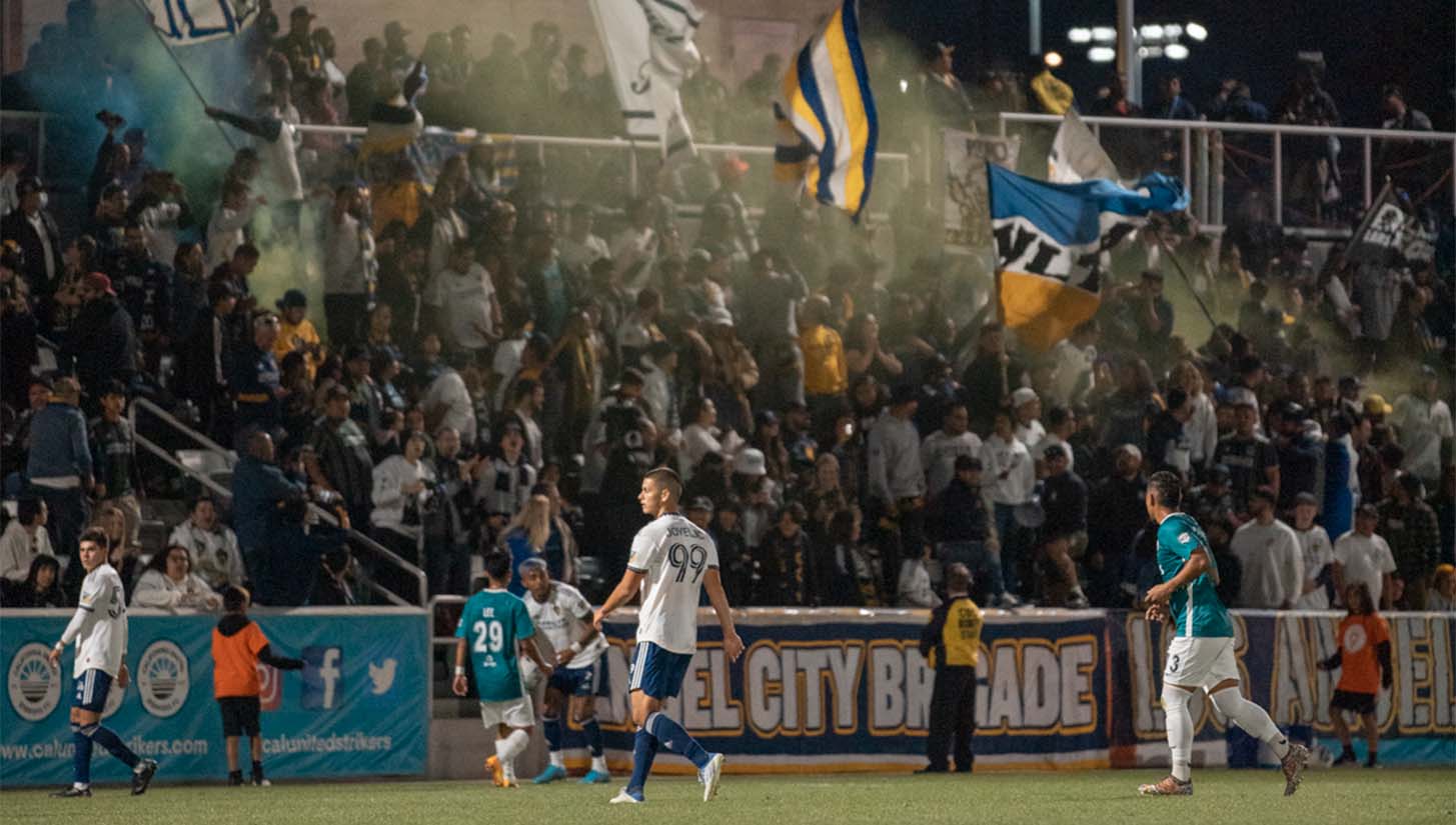 la galaxy cal united strikers