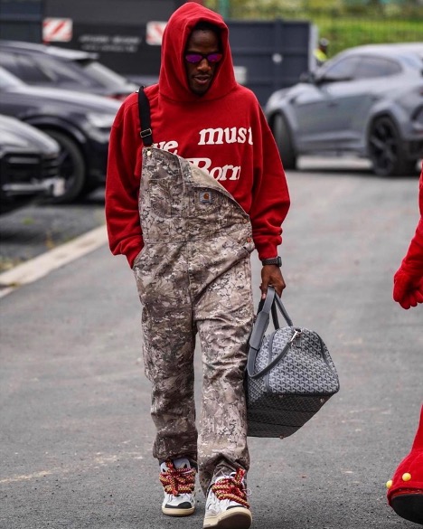 Louis Vuitton Supreme Camo Overalls