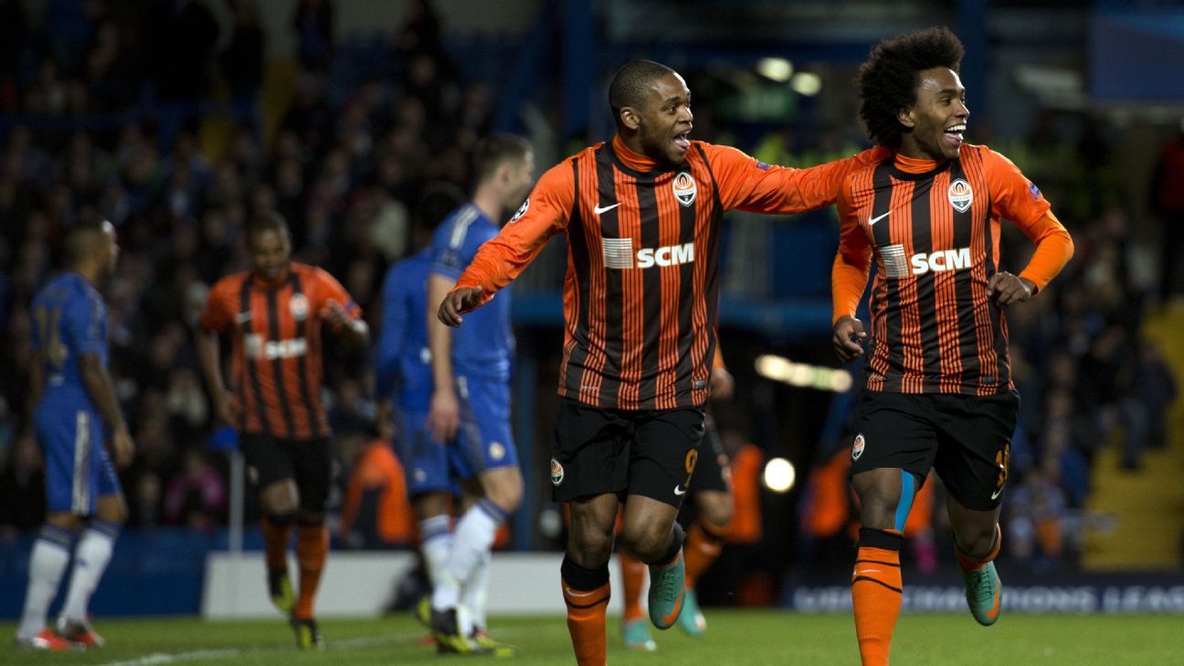 luiz adriano willian shakhtar donetsk