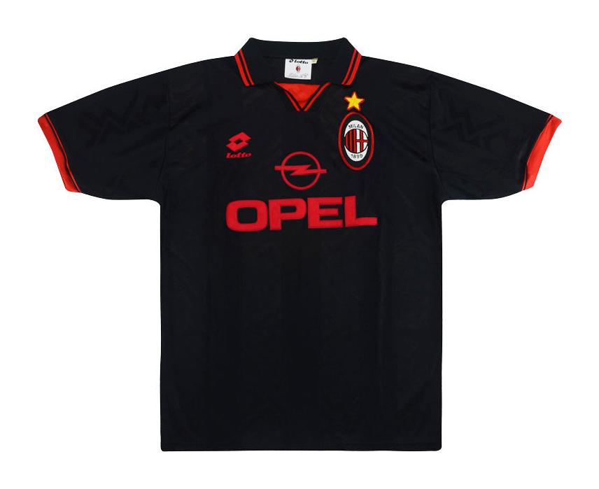 ac milan retro third kits