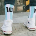 # 5430 Maradona X COPA Number 10 Argentina Socks 1