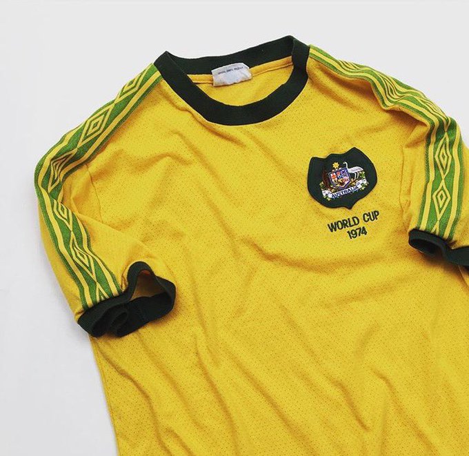 australia 1974 world cup kit