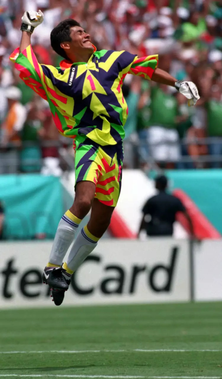 mexico world cup kit 1986