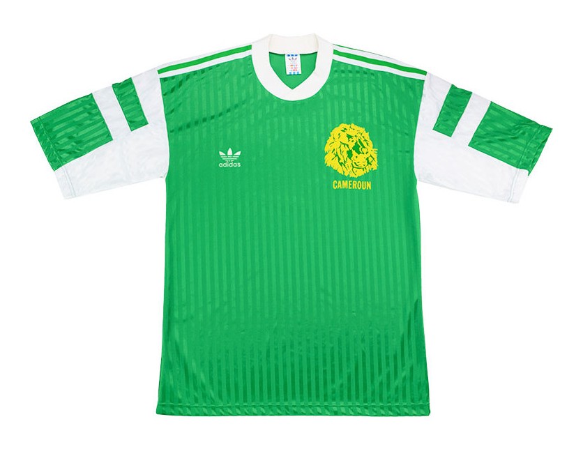 Cameroon National Team Jersey World Cup Retro Throwback Rare Deadstock