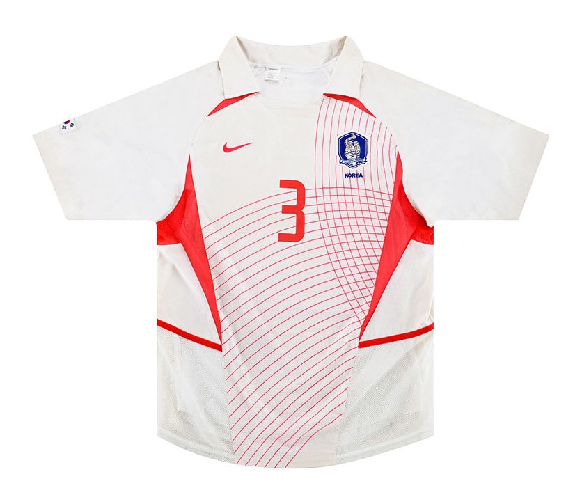 south korea 2002 world cup kit