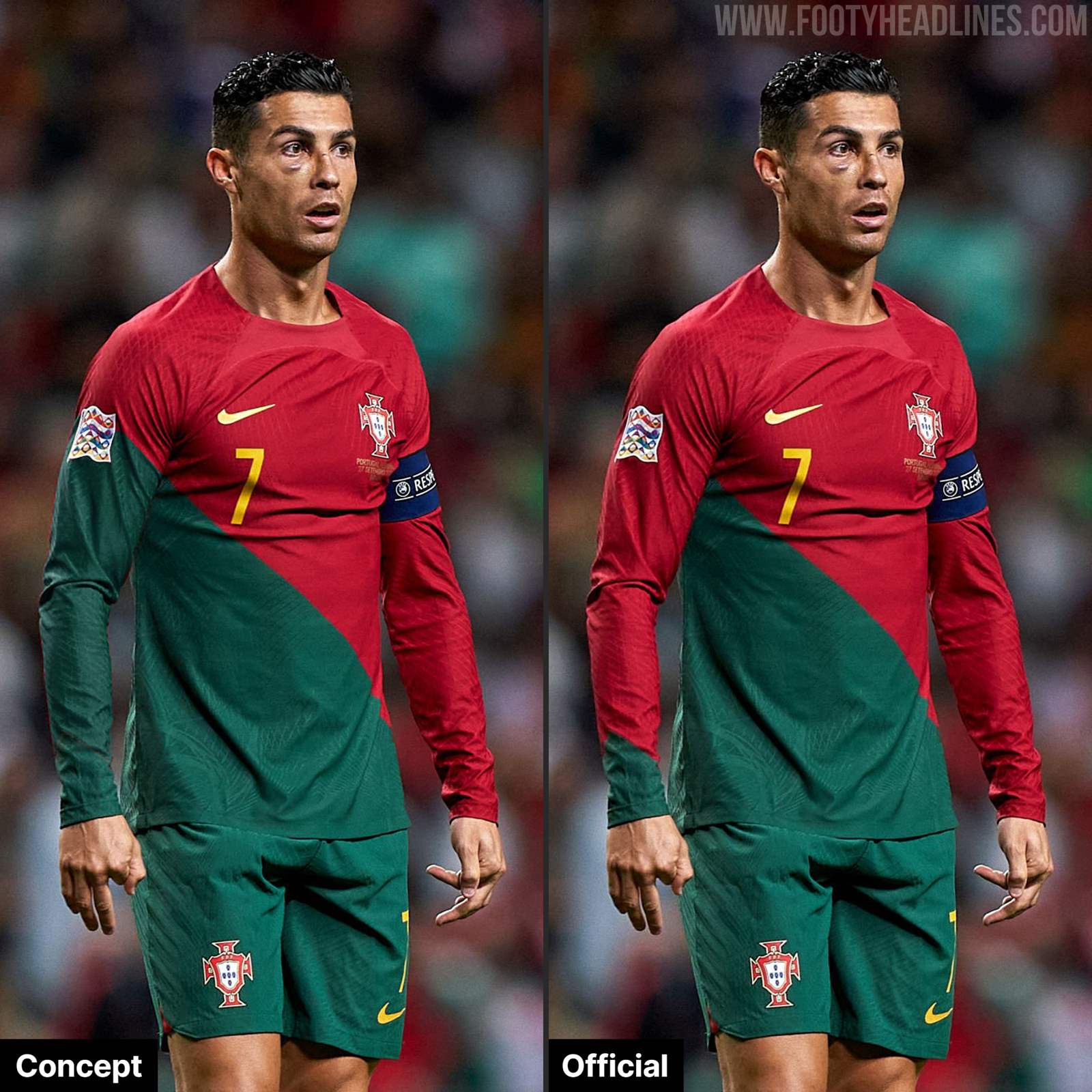 Portugal Jersey Kit 2022 Home World Cup