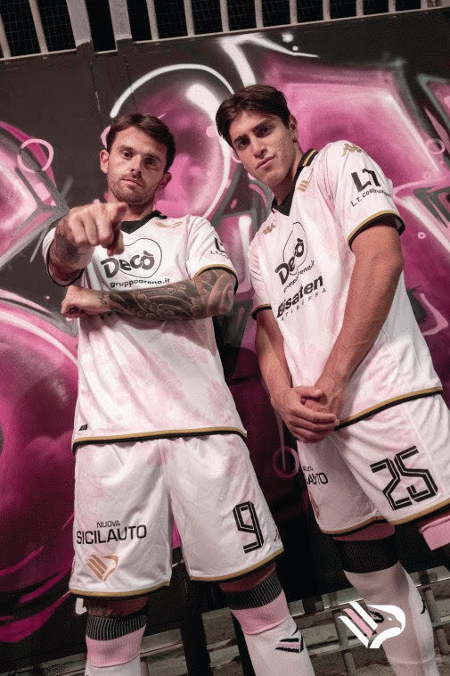 Palermo 2022-23 Kappa Home, Away and Third Kits - Football Shirt