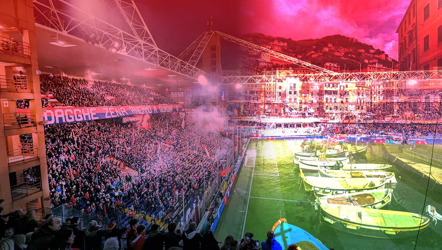 UC Sampdoria vs. Genoa CFC. Season 2021/22. 