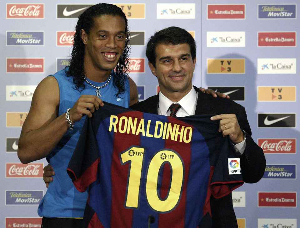 ronaldinho barcelona