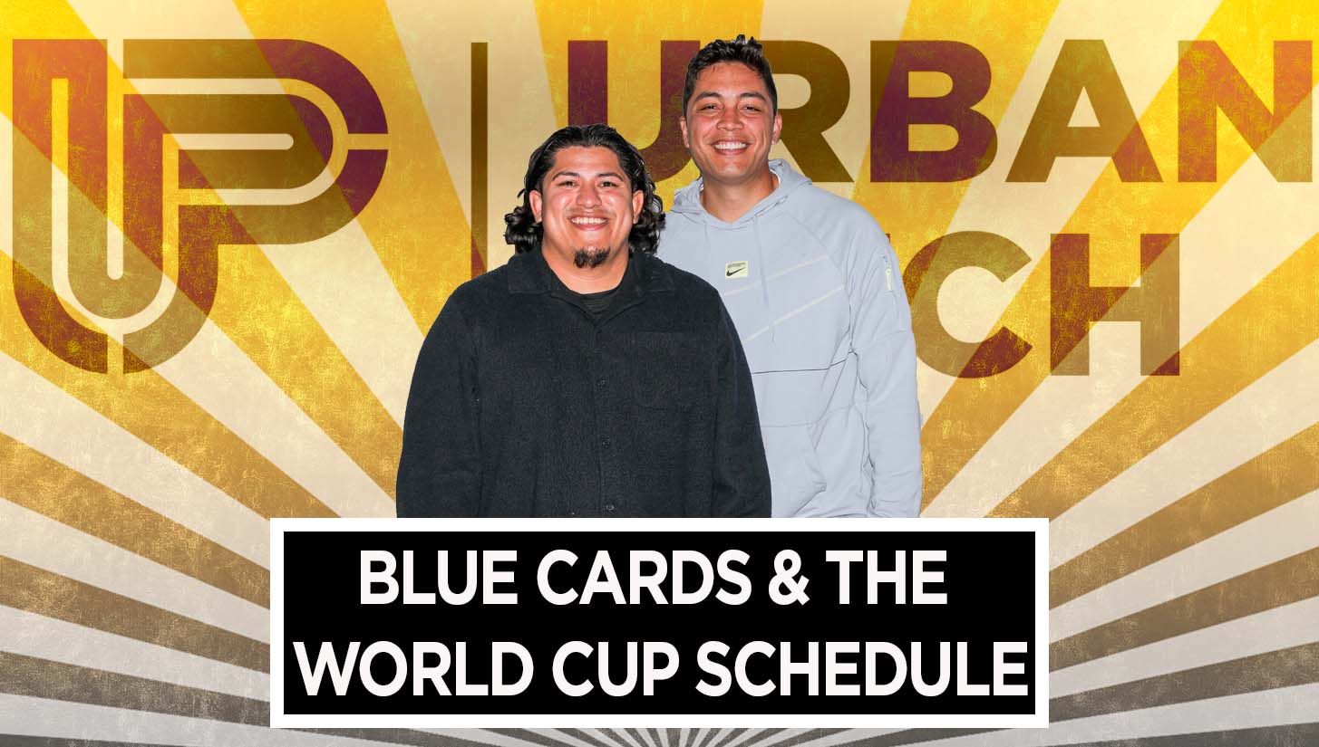The Urban Pitch Podcast: Blue Cards, the 2026 World Cup Schedule, and a ...