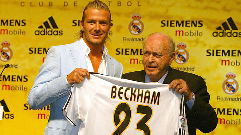 beckham madrid